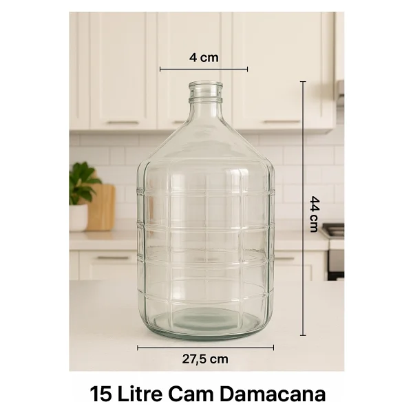 Cada Su Sebili Cam Damacana 15 Litre - Görsel 2