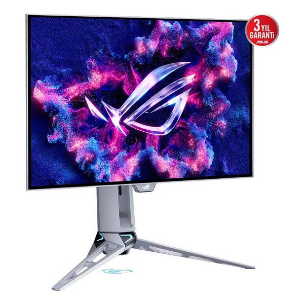 Asus Rog Swift OLED Pg27aqwp-W 26.5" 0.02 Ms 2k 540 Hz - HD 720 Hz Pivot OLED Oyuncu Monitörü - Görsel 3