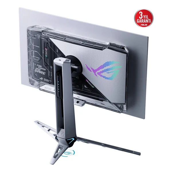 Asus Rog Swift OLED Pg27aqwp-W 26.5" 0.02 Ms 2k 540 Hz - HD 720 Hz Pivot OLED Oyuncu Monitörü - Görsel 5
