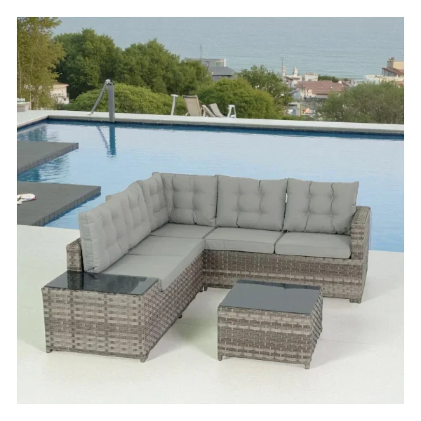 Flexy Garden Zen Köşe 708 Bahçe Mobilya Takımı - Görsel 2