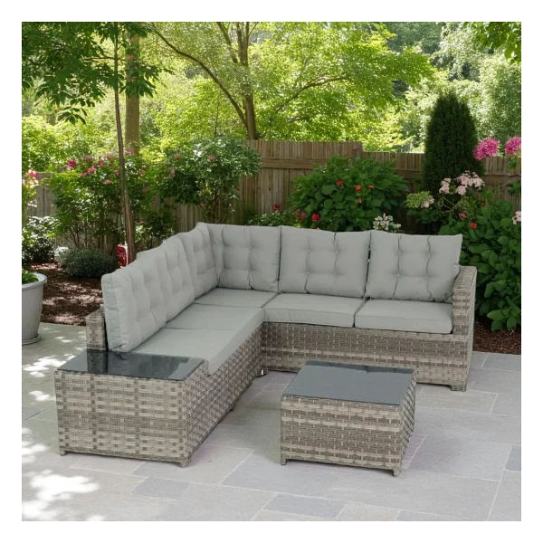 Flexy Garden Zen Köşe 708 Bahçe Mobilya Takımı - Görsel 3