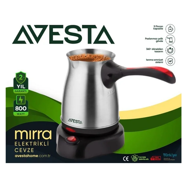 Avesta Mırra Katlanabilir Elektrikli Cezve - Görsel 3