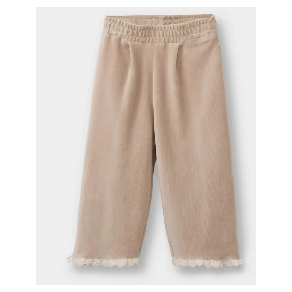 Defacto Wide Baggy Fit Fitilli Kadife Kız Bebek Pantolon, 3-4 Yaş, G6878a525cw, Haki-Kh38, Kız Bebek - Görsel 7