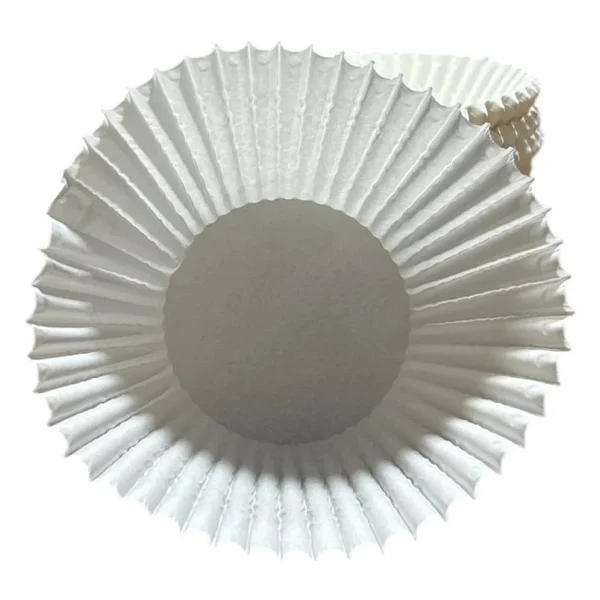 Dolphin Muffin Kağıt Kek Kapsülü İnce Beyaz Mini 100lü - Görsel 3