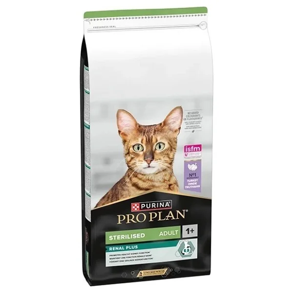 Pro Plan Renal Plus Sterilised Hindili Ve Tavuklu 14 Kg Kısırlaştırılmış Yetişkin Kedi Maması - Görsel 2