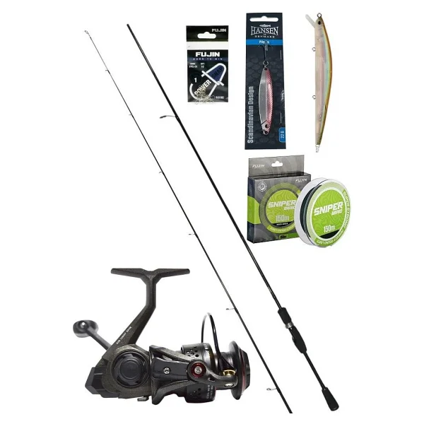 Fujin Sniper 270cm 10-30gr Bauer Airlight 4000 Spin Olta Takımı Seti - Görsel 6
