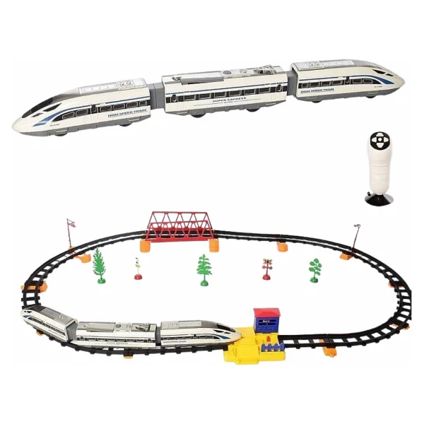 Vardem Uzaktan Kumandalı 49 Parça Işıklı 265 Cm Hızlı Tren Set - Görsel 3