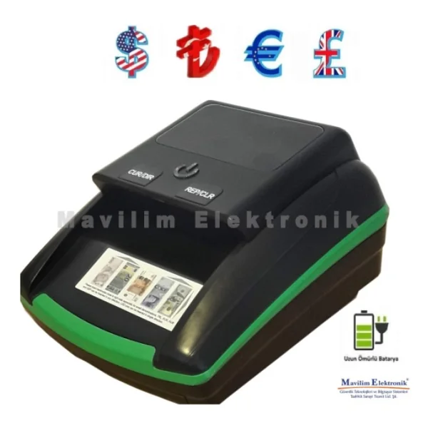 Bill Counter Al-130 F4 Sahte Para Kontrol Makinesi - Görsel 5