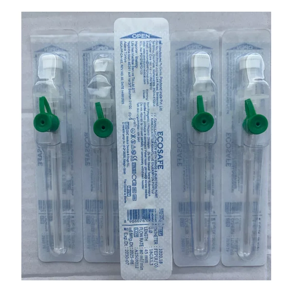 Life Net Medikal Intraket (Branül) Anjiyokat I.V Kanül Yeşil (18 G) 1 Kutu 100'lü Paket - Görsel 2