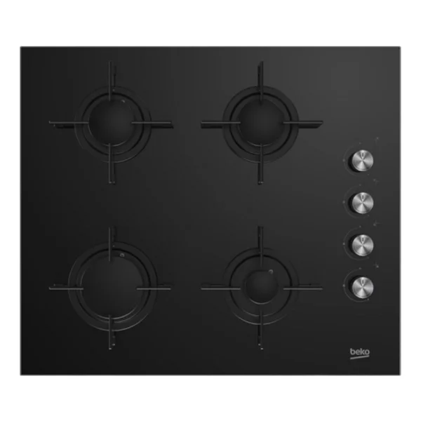 Beko Bstoc 826 S Siyah Cam Set Üstü Ocak - Görsel 4