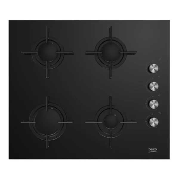 Beko Bstoc 826 S Siyah Cam Set Üstü Ocak - Görsel 6