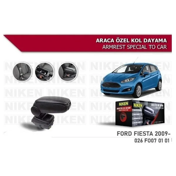 Niken Ford Fiesta Araca Özel Kol Dayama Kolcak 2009 Sonrası - Görsel 5