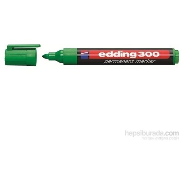Edding 300 Yeşil Permanent Marker Kalem - Görsel 8