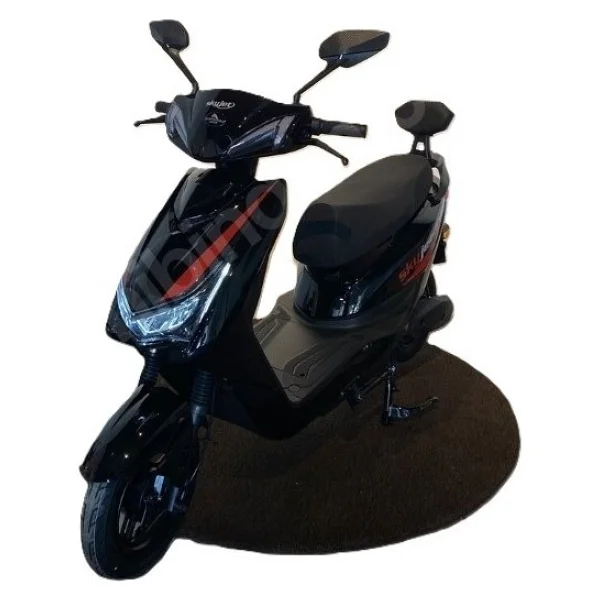 Skyjet Eco-Line 1100 W Elektrikli Scooter Motosiklet Siyah - Görsel 3