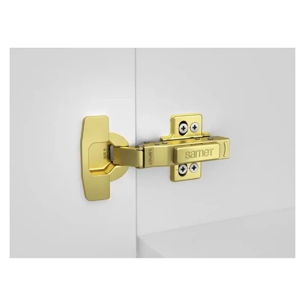 Samet Master Frenli Düz Menteşe Gold 2 Li Paket - Görsel 2