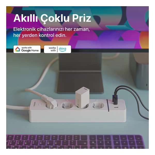 Xenon Smart X7087 Çoklu Wi-Fi Akıllı Priz - Görsel 2