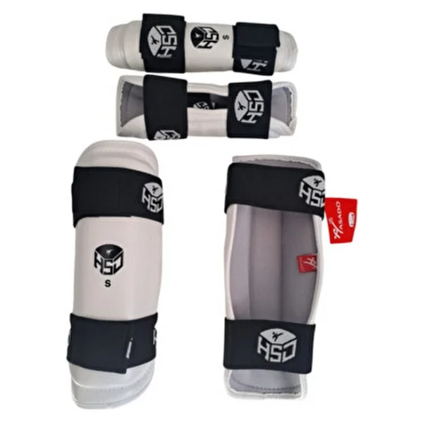 Haşado Taekwondo Kol Ve Kaval Koruma - Beyaz - Görsel 3