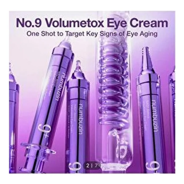 Numbuzin No.9 Nad + Retinol Volumetox Sıkılaştırıcı 10 Ml Göz Kremi - Görsel 3
