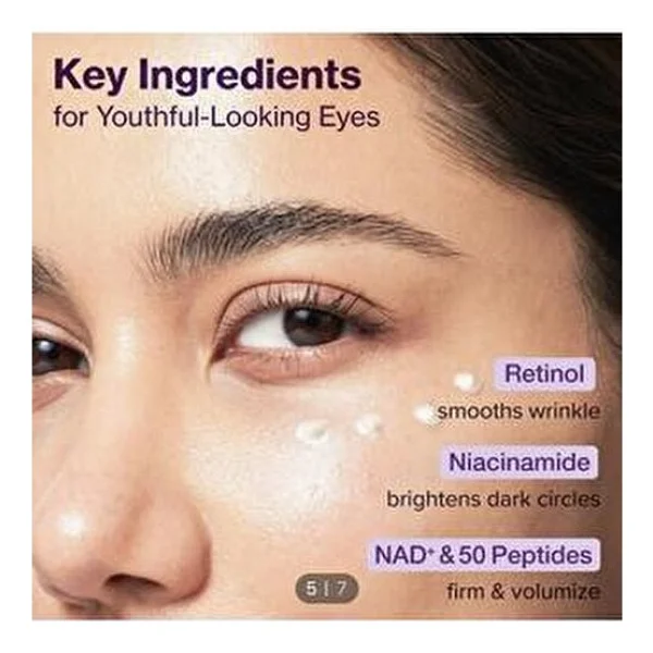 Numbuzin No.9 Nad + Retinol Volumetox Sıkılaştırıcı 10 Ml Göz Kremi - Görsel 6