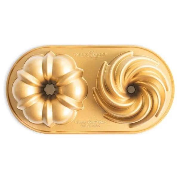 Nordic Ware Klasik Bundt Döküm 2'li Kek Kalıbı - Görsel 5