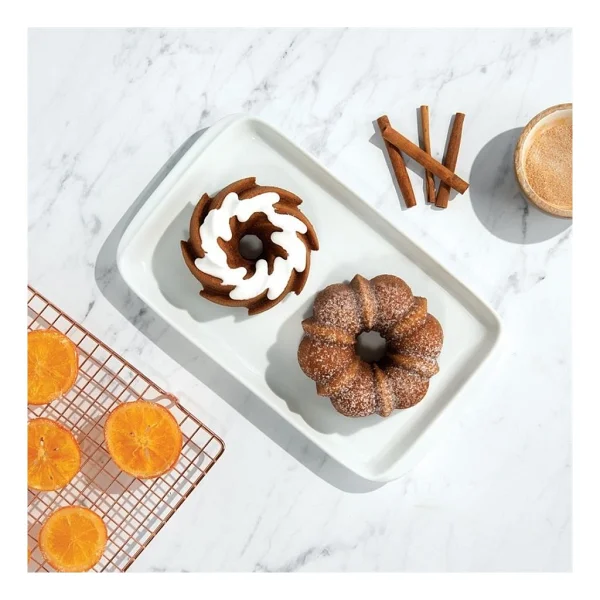 Nordic Ware Klasik Bundt Döküm 2'li Kek Kalıbı - Görsel 2