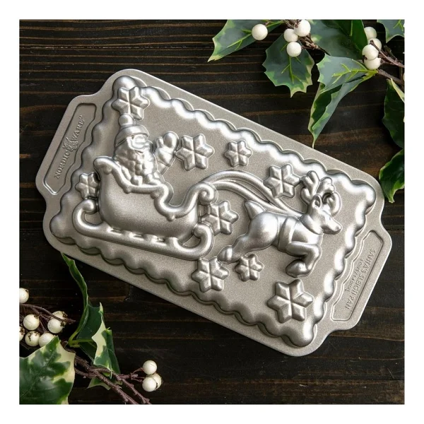 Nordic Ware Noel Baba'nın Kızağı Kek Kalıbı - Görsel 2