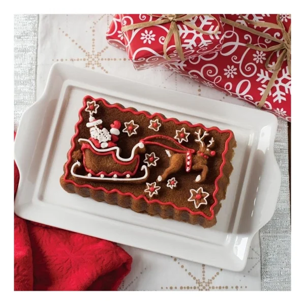 Nordic Ware Noel Baba'nın Kızağı Kek Kalıbı - Görsel 5