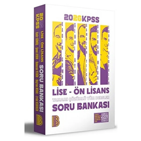 Benim Hocam Yayınları 2026 Kpss Lise Ön Lisans Tüm Dersler Tamamı Çözümlü Soru Bankası - Görsel 2