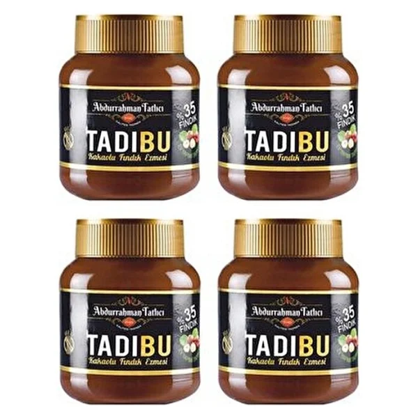 Abdurrahman Tatlıcı Tadıbu Kakaolu Fındık Ezmesi 330 Gr 4'lü - Görsel 2