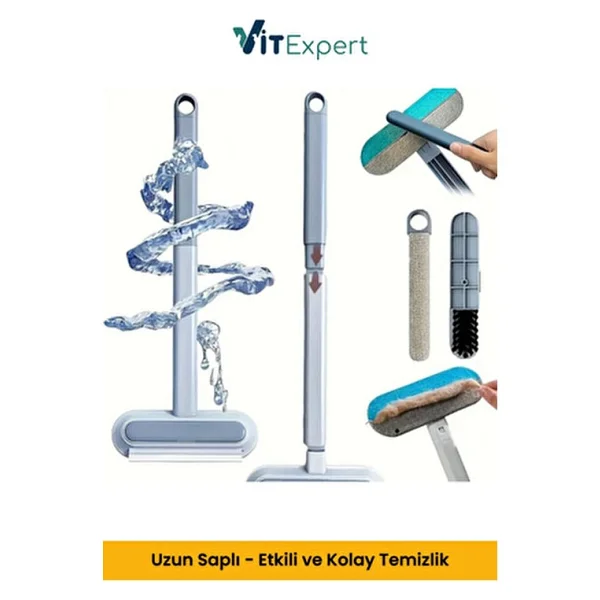 Vitexpert Yeni Nesil Çok Fonksiyonlu Kedi Köpek Tüyü Toplayıcı Koltuk Halı Kıl Tüy Alma & Temizleme Fırçası - Görsel 6