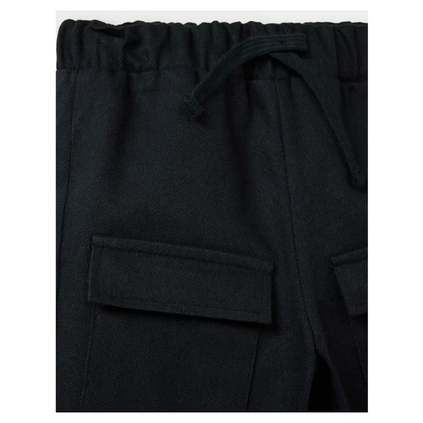 Defacto Jogger Paça Gabardin Pantolon Erkek Bebek D3363a525wn - Siyah-Bk56 - 5 - 6 Yaş - Görsel 4