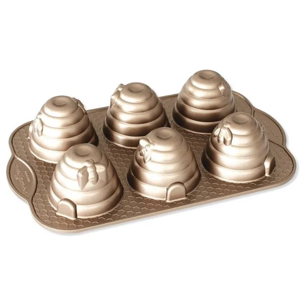 Nordic Ware Mini Arı Kovanı 6'lı Kek Kalıbı - Görsel 3