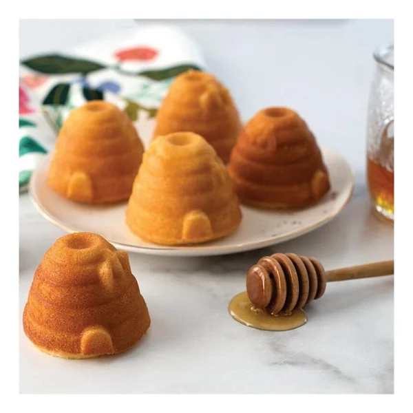 Nordic Ware Mini Arı Kovanı 6'lı Kek Kalıbı - Görsel 2