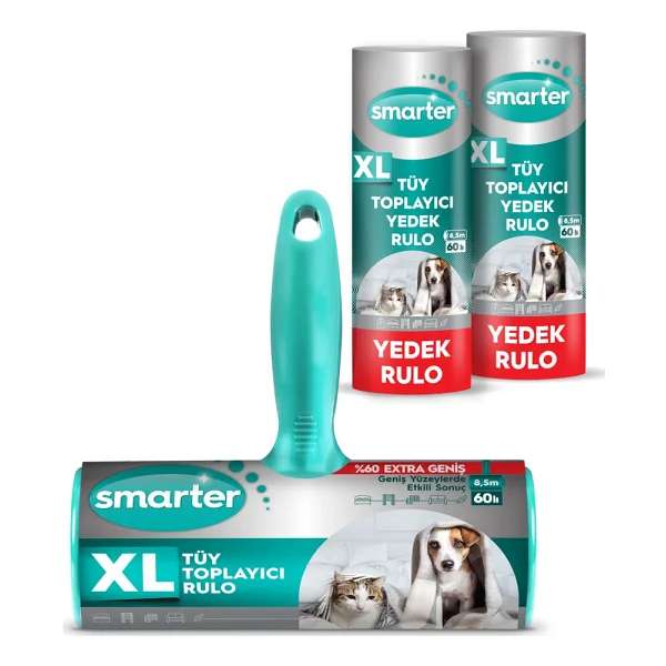 Smarter XL Tüy Toplayıcı + 2 Yedek Rulo - Görsel 3