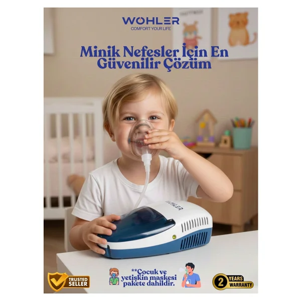 Wohler Kompresörlü Nebülizatör - Görsel 3
