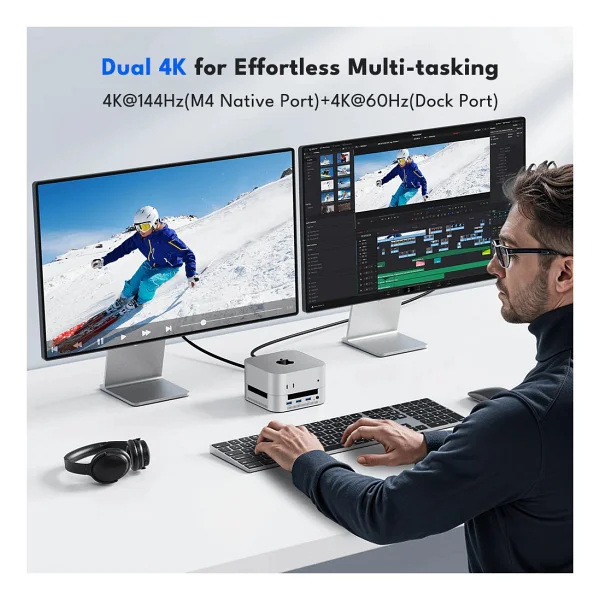 Acasis M001 Mac Mini 10 Gbps Docking Station - Görsel 4
