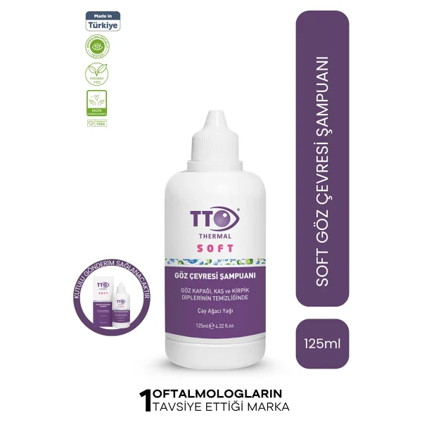 Tto Soft 125 Ml Göz Çevresi Şampuanı - Görsel 5