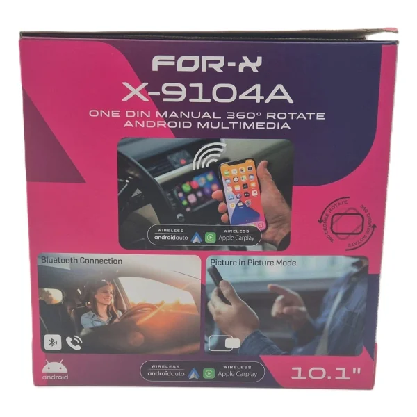 For-X X-9104a 10'' 360 Derece Android Oto Multimedya - Görsel 2