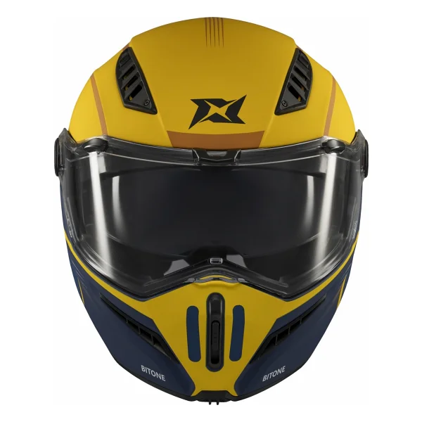 Axxis Ghostfighter SV Bitone Çene Açılır Motor Kaskı - Görsel 3