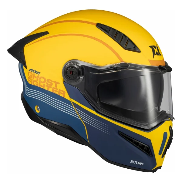 Axxis Ghostfighter SV Bitone Çene Açılır Motor Kaskı - Görsel 4