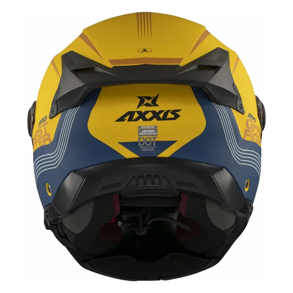 Axxis Ghostfighter SV Bitone Çene Açılır Motor Kaskı - Görsel 5