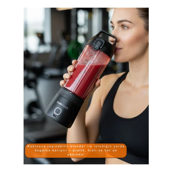 Tigrecook Kişisel Smoothie Blender - Görsel 4
