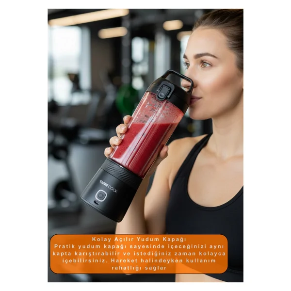 Tigrecook Kişisel Smoothie Blender - Görsel 5