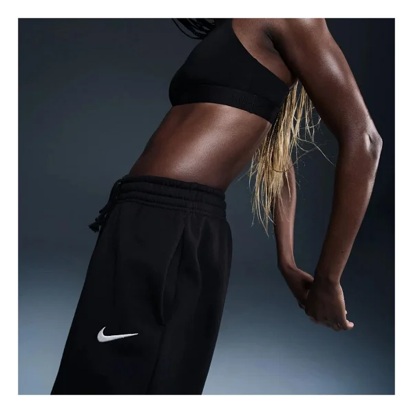 Nike Sportswear Phoenix Fleece FZ5996-010 Siyah Kadın Eşofman Altı - Görsel 3
