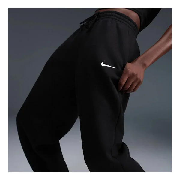 Nike Sportswear Phoenix Fleece FZ5996-010 Siyah Kadın Eşofman Altı - Görsel 4