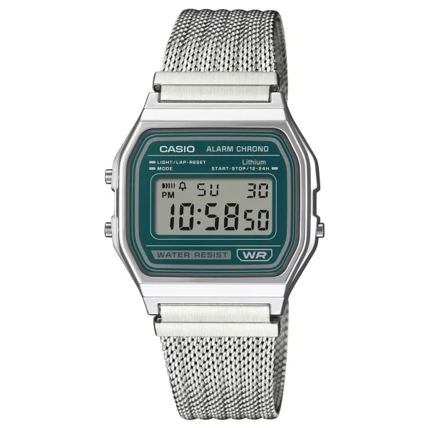 Casio Standart Vintage A158wem-3df Petrol Yeşili Kol Saati - Görsel 2