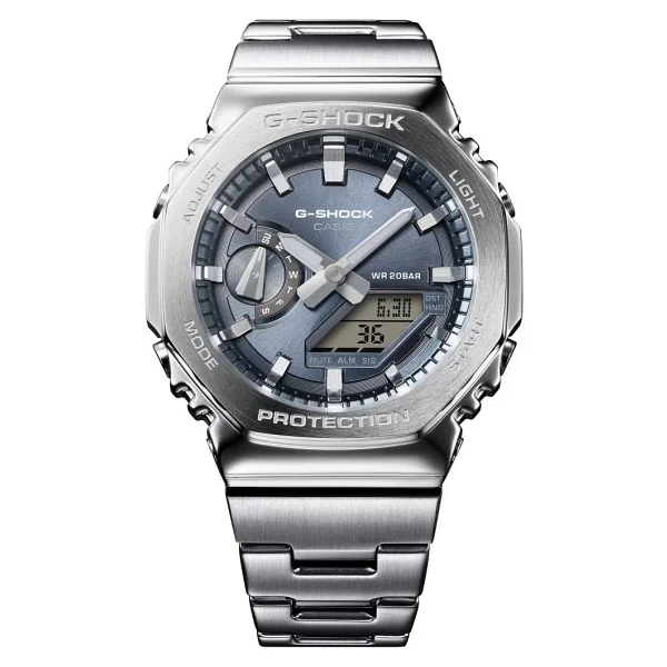 Casio G-Shock Gm-2110d-8adr Gri Erkek Kol Saati - Görsel 2