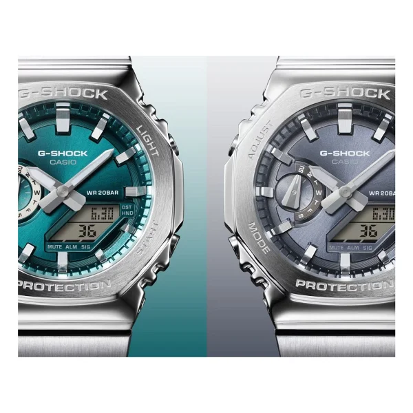 Casio G-Shock Gm-2110d-8adr Gri Erkek Kol Saati - Görsel 5