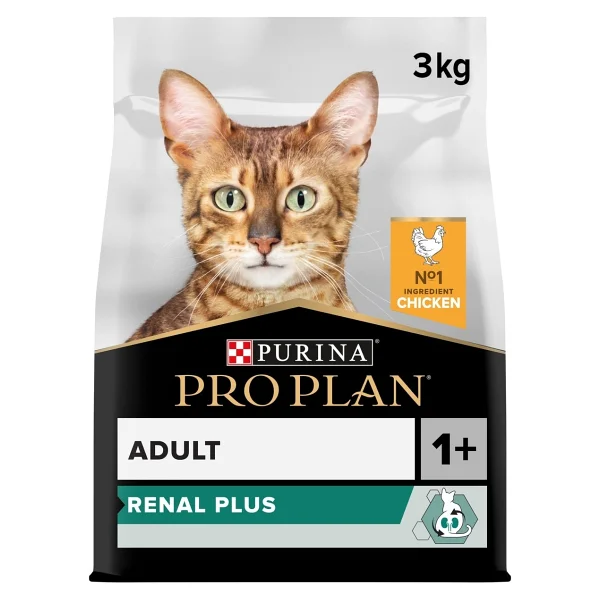 Pro Plan Renal Plus Tavuklu 3 Kg Yetişkin Kedi Maması - Görsel 10