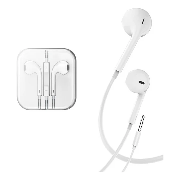 Lucatech Sony Xperia 10 2 / 3 / 4 / 5 Uyumlu Jack Girişli Kulaklık - Beyaz - Görsel 2